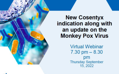 New Cosentyx indication along with an update on the Monkey Pox Virus
