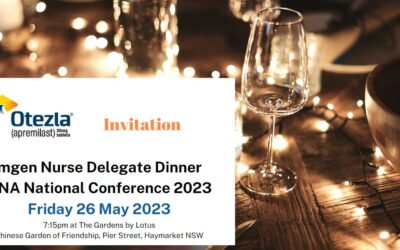 Invitation: Amgen Nurse Delegate Dinner ADNA National Conference 2023