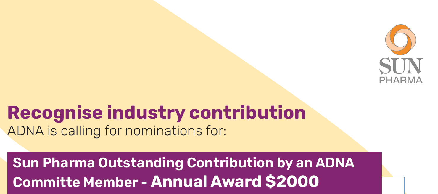 SUN PHARMA OUTSTANDING CONTRIBUTION by an ADNA COMMITTEE MEMBER – AUD$2,000