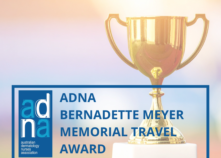 ADNA BERNADETTE MEYER MEMORIAL TRAVEL AWARD: AUD$750