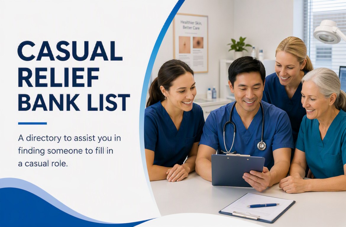 CASUAL RELIEF BANK REGISTER LIST